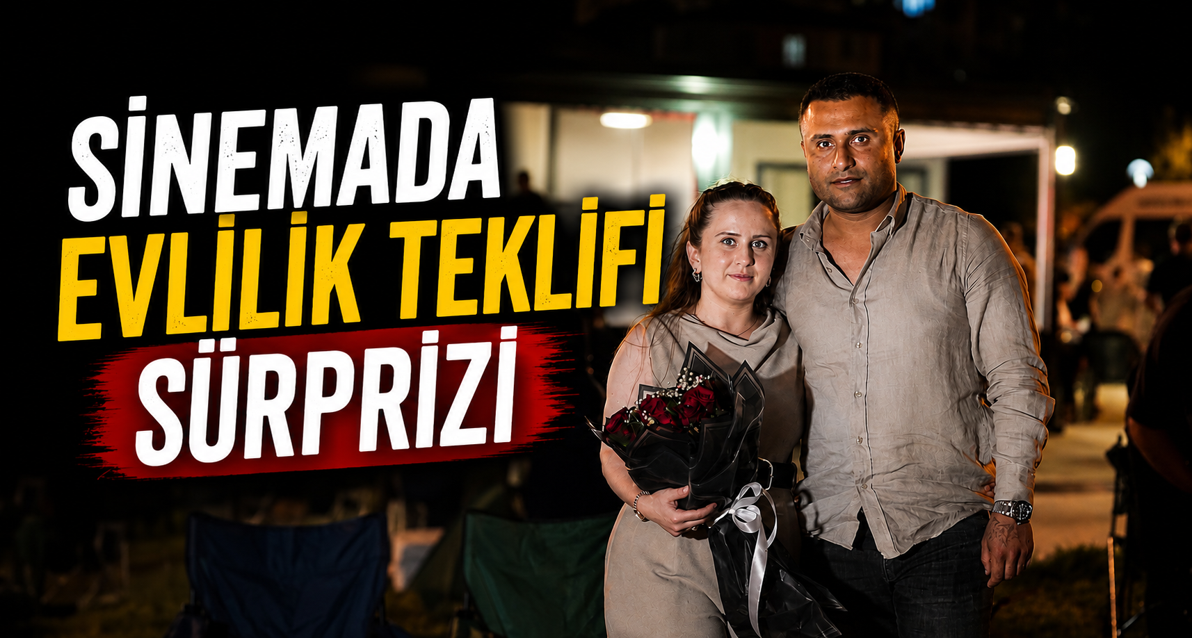 Sinemada Evlilik Teklifi Sürprizi