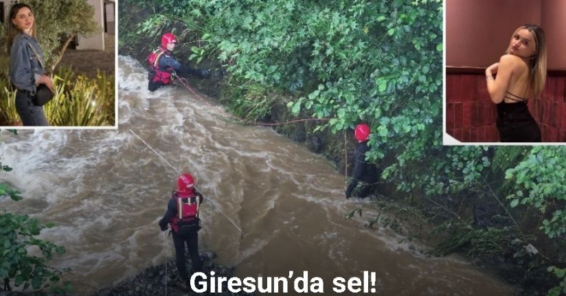 Giresun'da sel sularına kapılan diğer kız kardeşin de cansız bedenine ulaşıldı