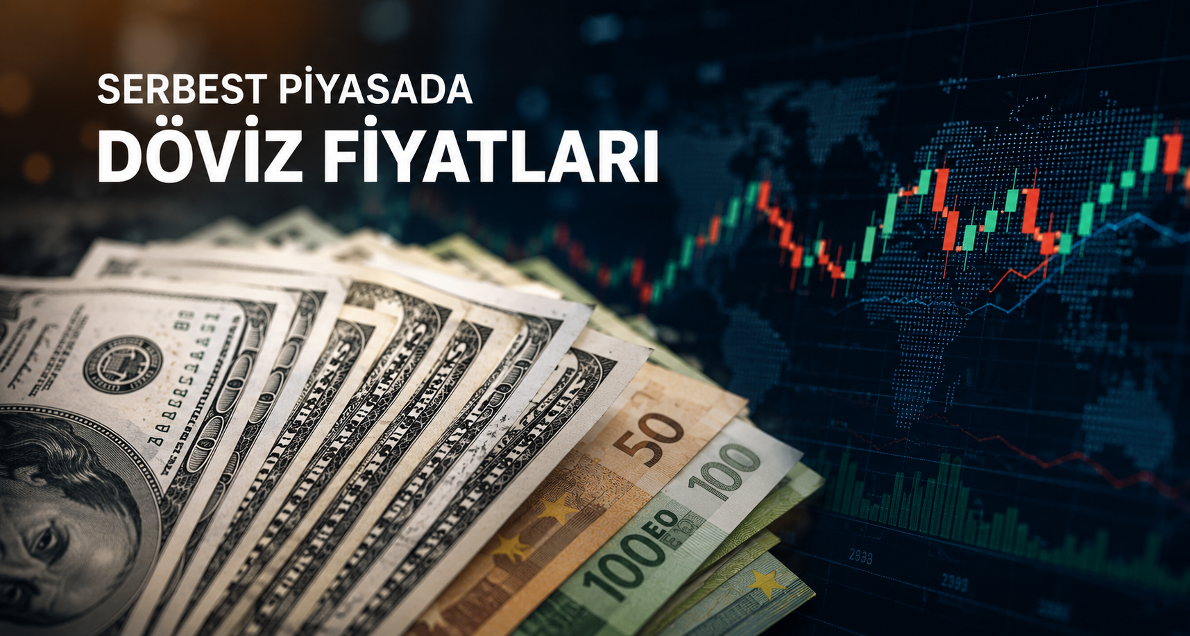 Serbest piyasada döviz fiyatları