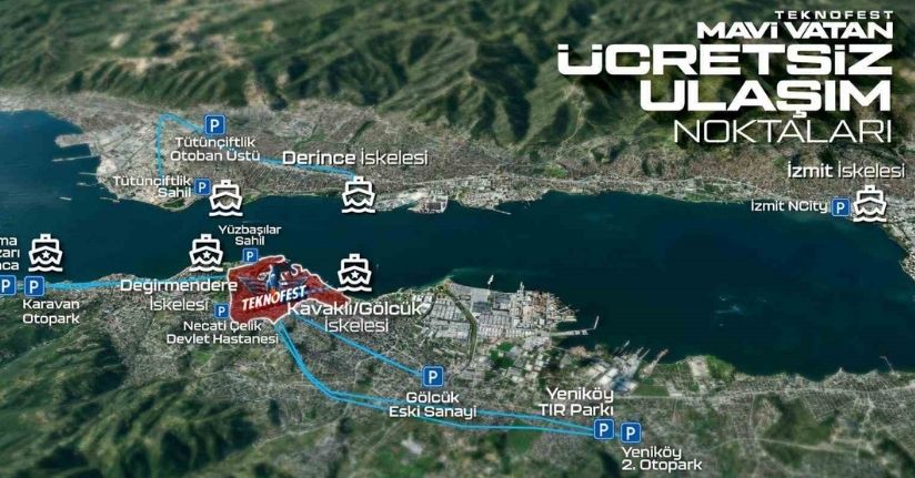 TEKNOFEST Mavi Vatan’a ulaşım için tüm alternatifler hazırlandı