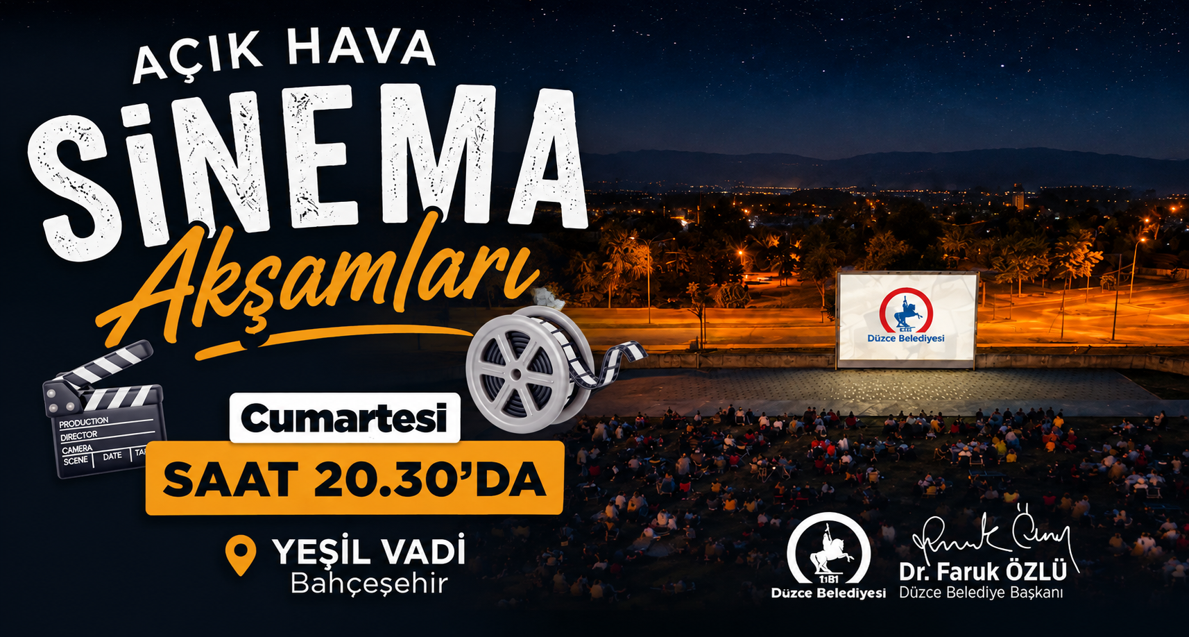 Sinema Keyfi Bu Akşam Yeşil Vadi’de
