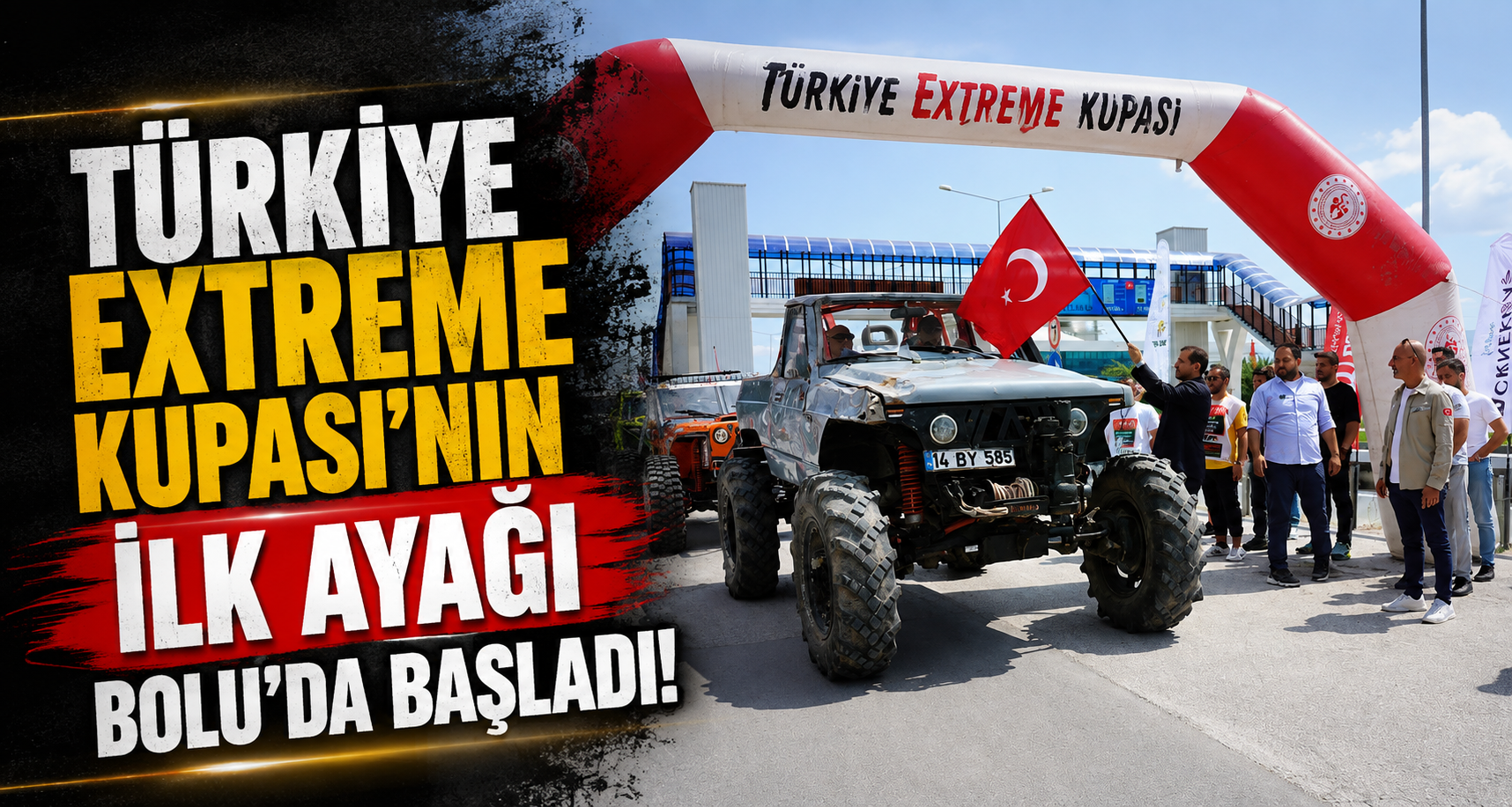 Türkiye Extreme Kupası’nın ilk ayağı Bolu’da başladı