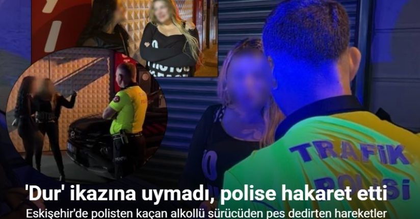 Ekiplerden kaçıp polise 