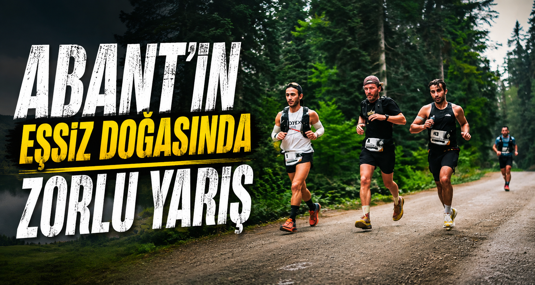 Abant’ın eşsiz doğasında zorlu yarış