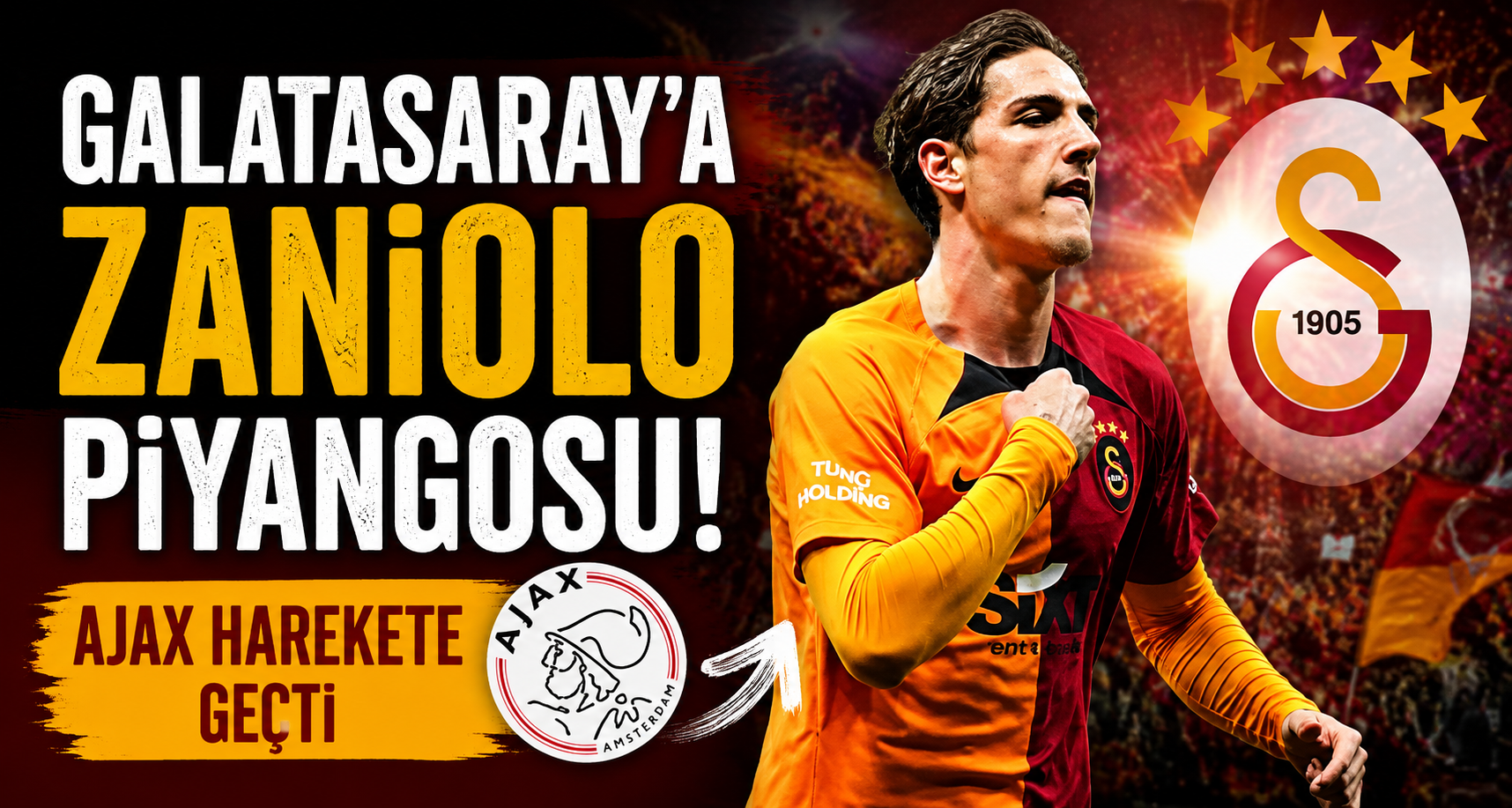 Galatasaray’a Zaniolo piyangosu: Ajax harekete geçti