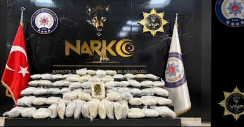 Van’da 48 kilo esrar ele geçirildi, 3 tutuklama