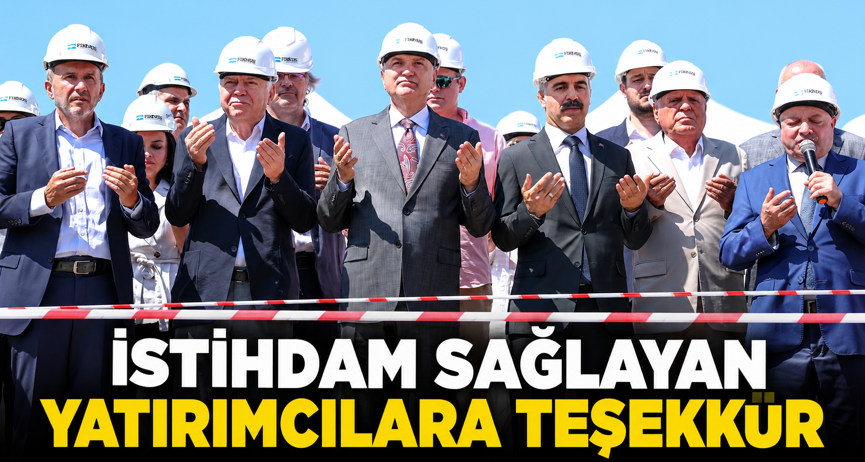 İstihdam Sağlayan Yatırımcılara Teşekkür