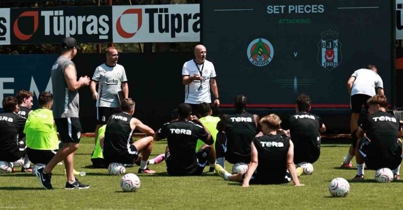 Beşiktaş, Corendon Alanyaspor maçı hazırlıklarını tamamladı