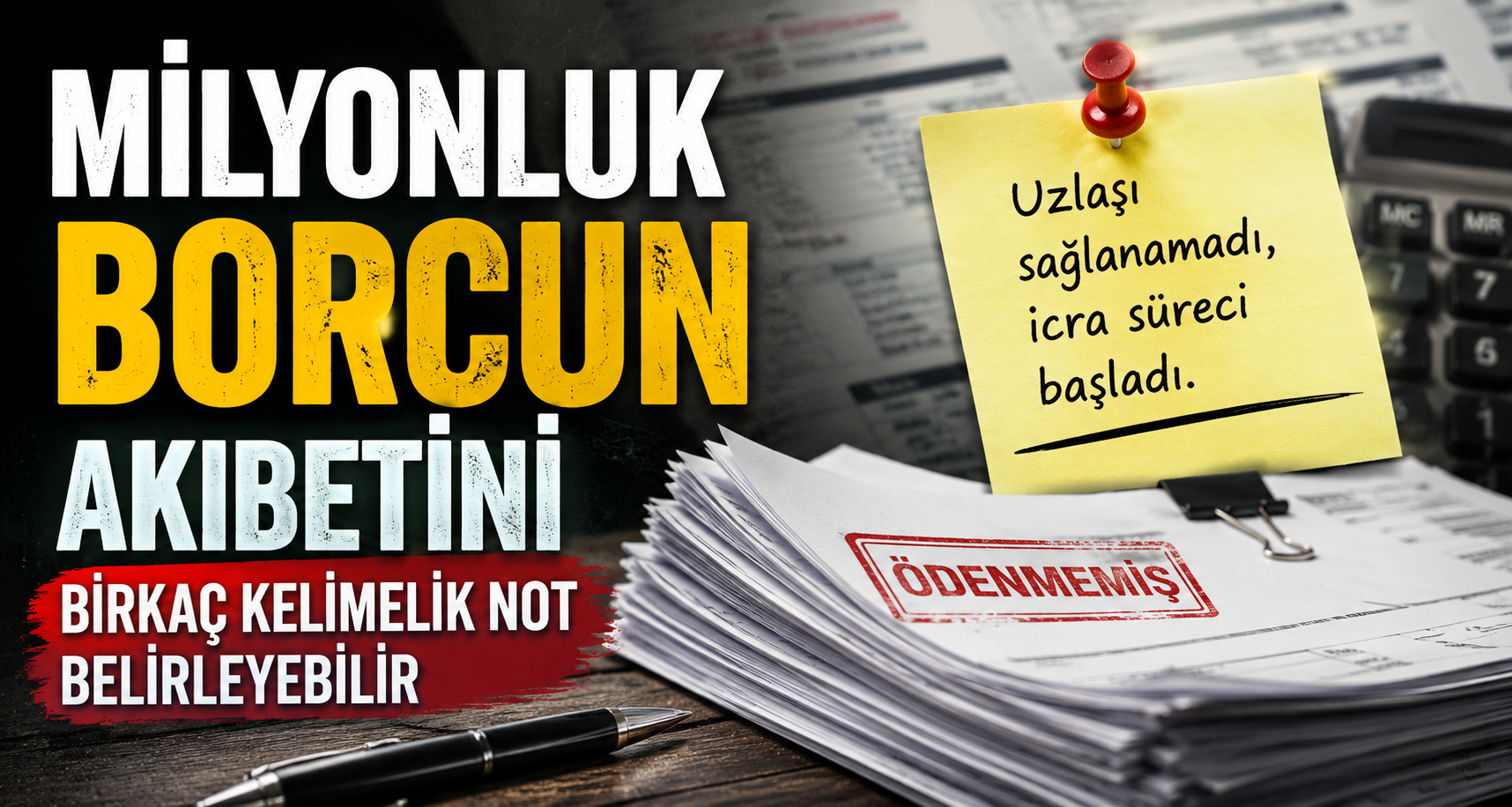 Yargıtay’dan emsal karar: Milyonluk borcun akıbetini birkaç kelimelik not belirleyebilir