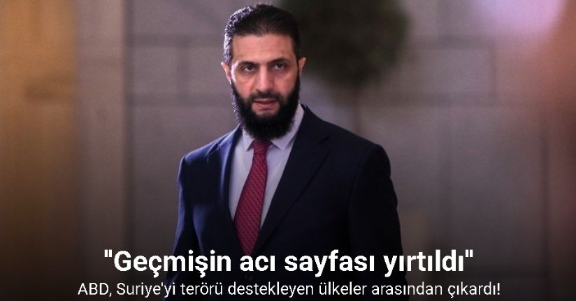 Suriye Devlet Başkanı Şara: 