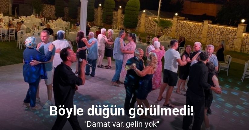 Böyle düğün görülmedi: 