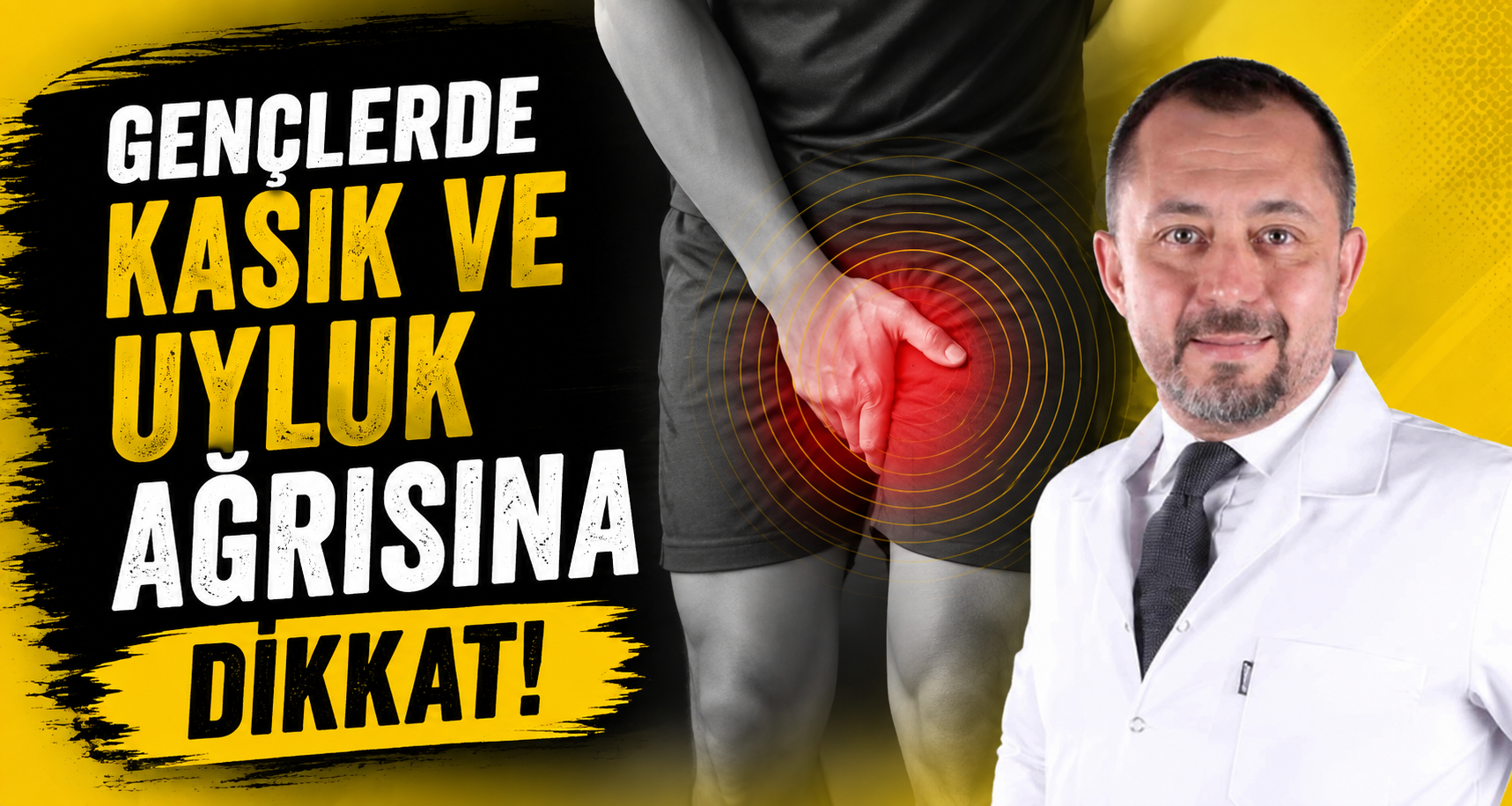 Gençlerde kasık ve uyluk ağrısına dikkat