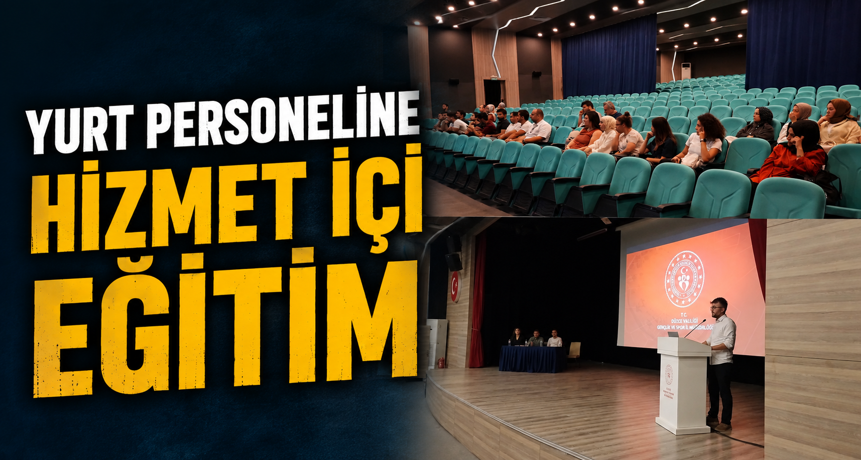 Yurt Personeline Hizmet İçi Eğitim