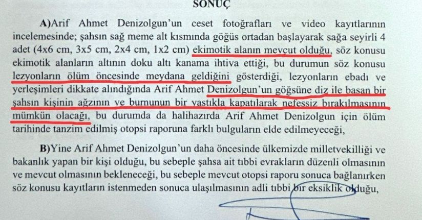 Denizolgun’un ölümünde şüpheler derinleşti: 10 yıl sonra kritik rapor