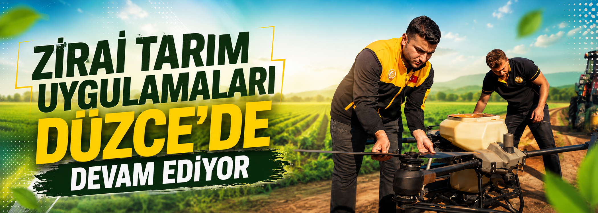 Zirai Tarım Uygulamaları Düzce’de Devam Ediyor