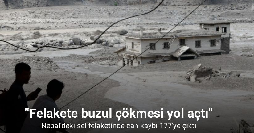 Nepal'deki sel felaketinde can kaybı 177'ye çıktıNepal'deki sel felaketinde can kaybı 177'ye çıktı