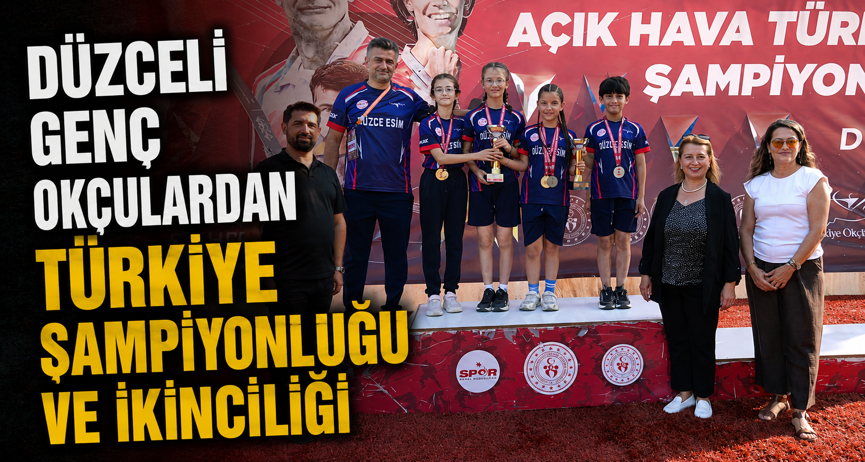 Düzceli Genç Okçulardan Türkiye Şampiyonluğu ve İkinciliği