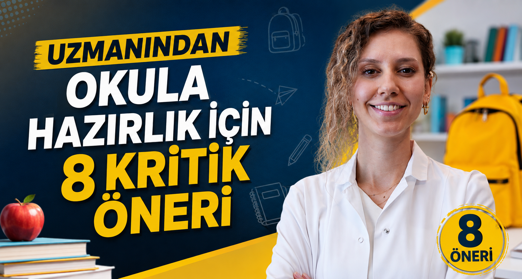 Uzmanından okula hazırlık için 8 kritik öneri