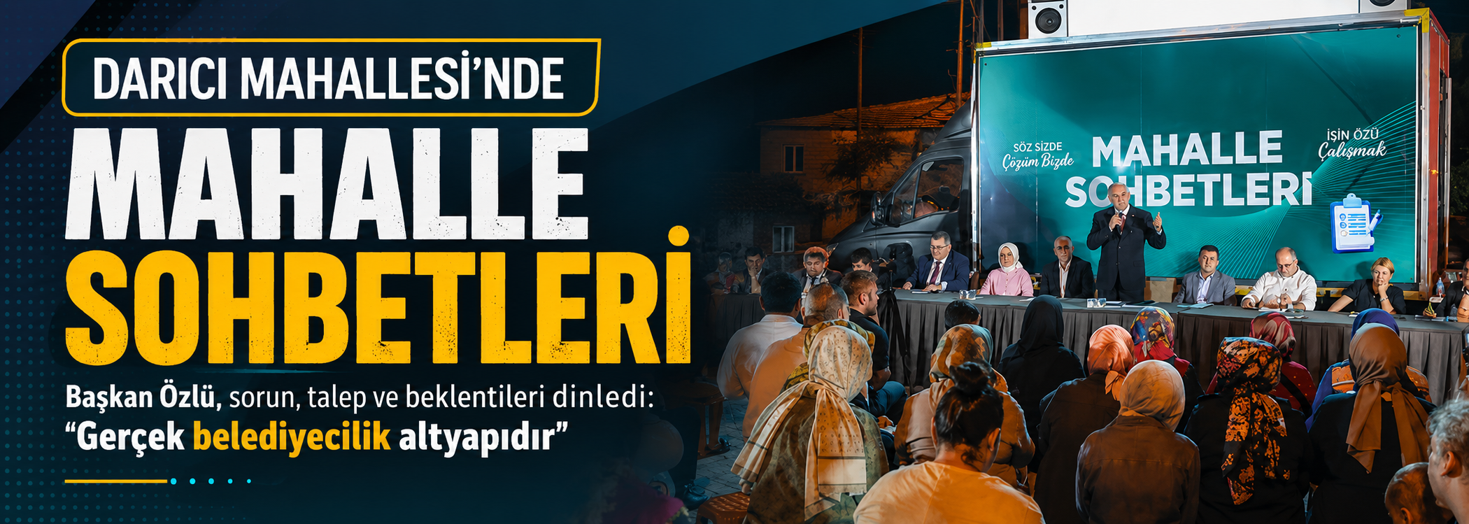 Mahalle Sohbetlerinin Son Adresi Darıcı Oldu