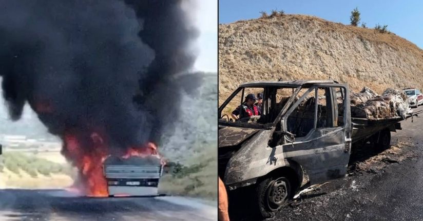 Bir yıllık emekleri 15 dakikada küle döndü