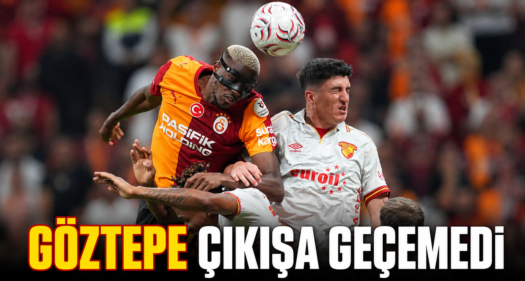 Göztepe çıkışa geçemedi