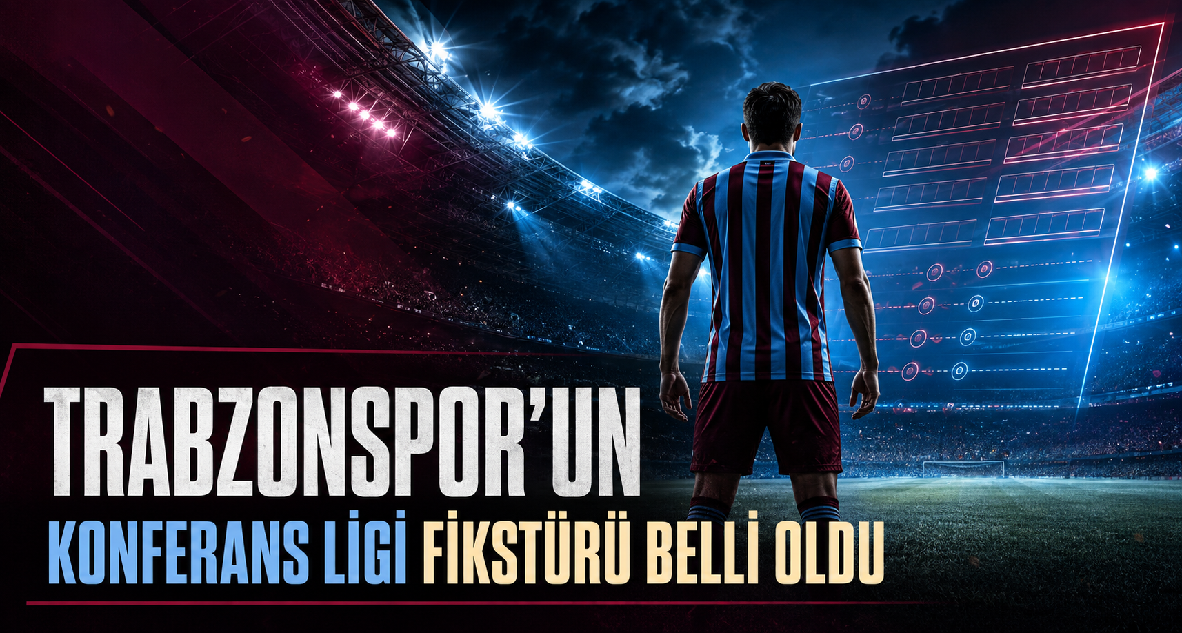 Trabzonspor’un Konferans Ligi fikstürü belli oldu