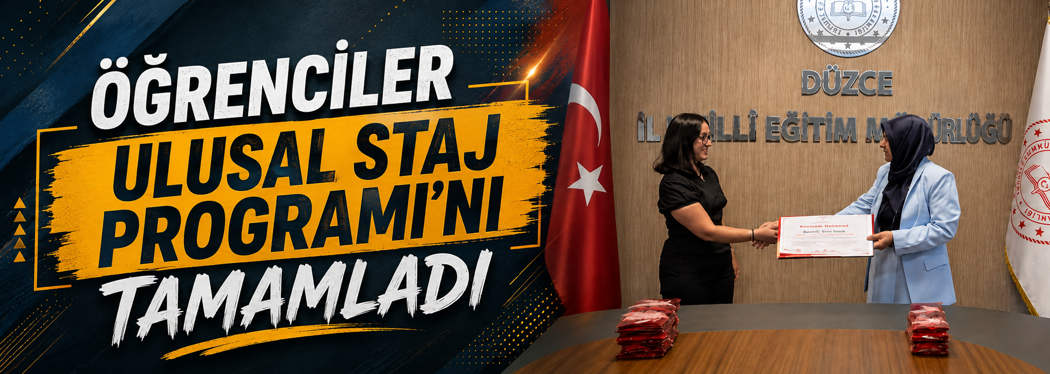 Öğrenciler Ulusal Staj Programı’nı Tamamladı