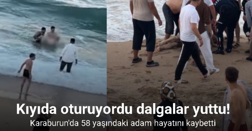 Karaburun’da dalgaların sürüklediği 58 yaşındaki adam hayatını kaybetti