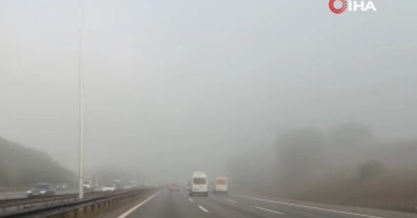 İstanbul Anadolu Yakası’nda sis etkili oldu