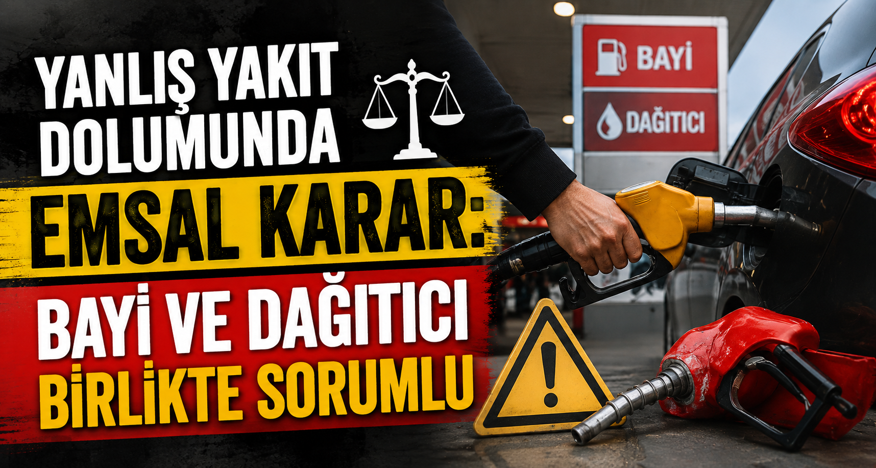 Yanlış yakıt dolumunda emsal karar: Bayi ve dağıtıcı birlikte sorumlu