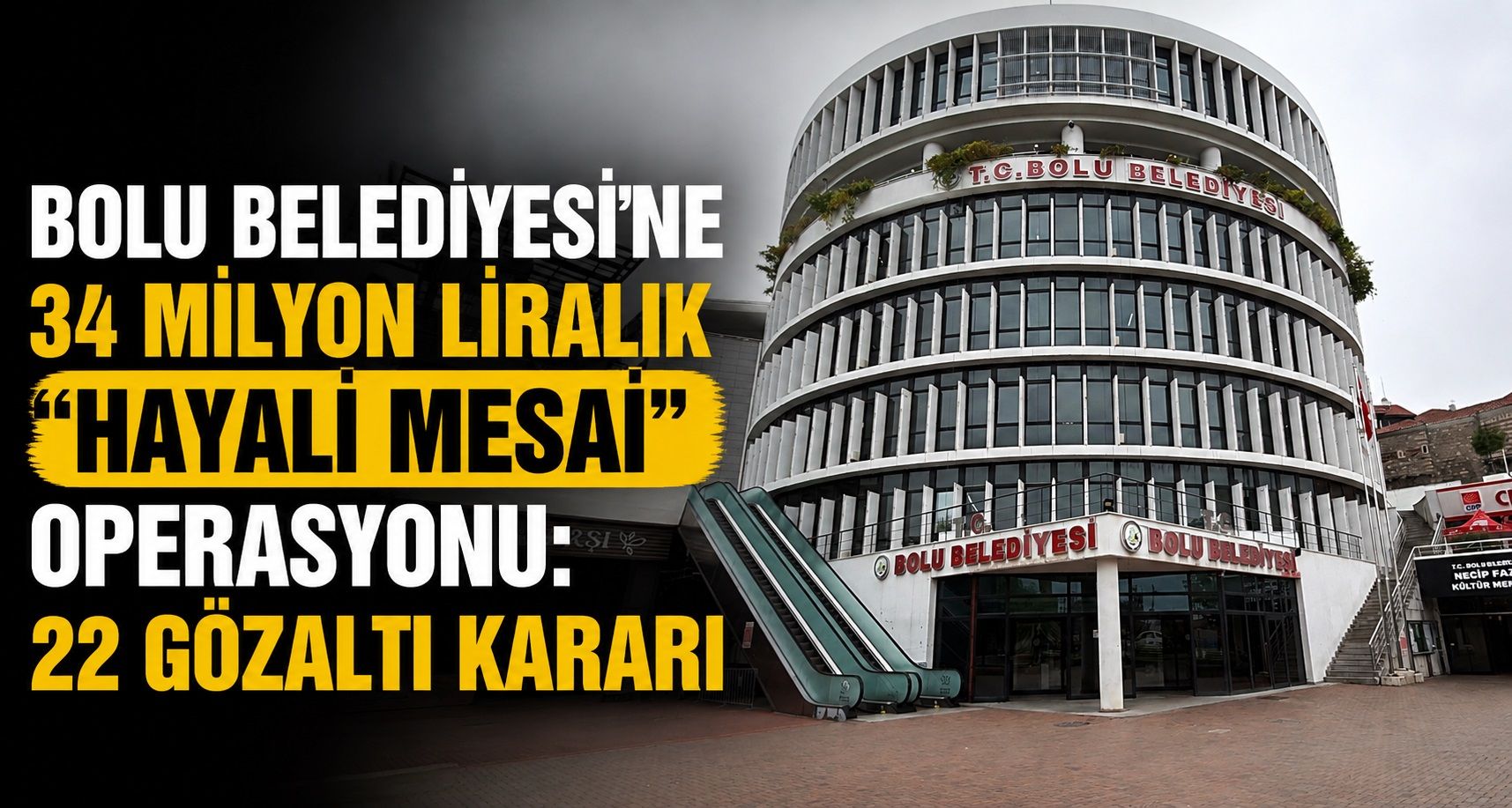 Bolu Belediyesi'ne 34 milyon liralık 