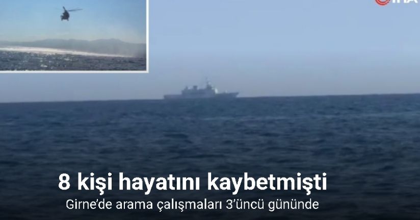 Girne’de arama çalışmaları 3’üncü gününde: SAT komandoları sahada