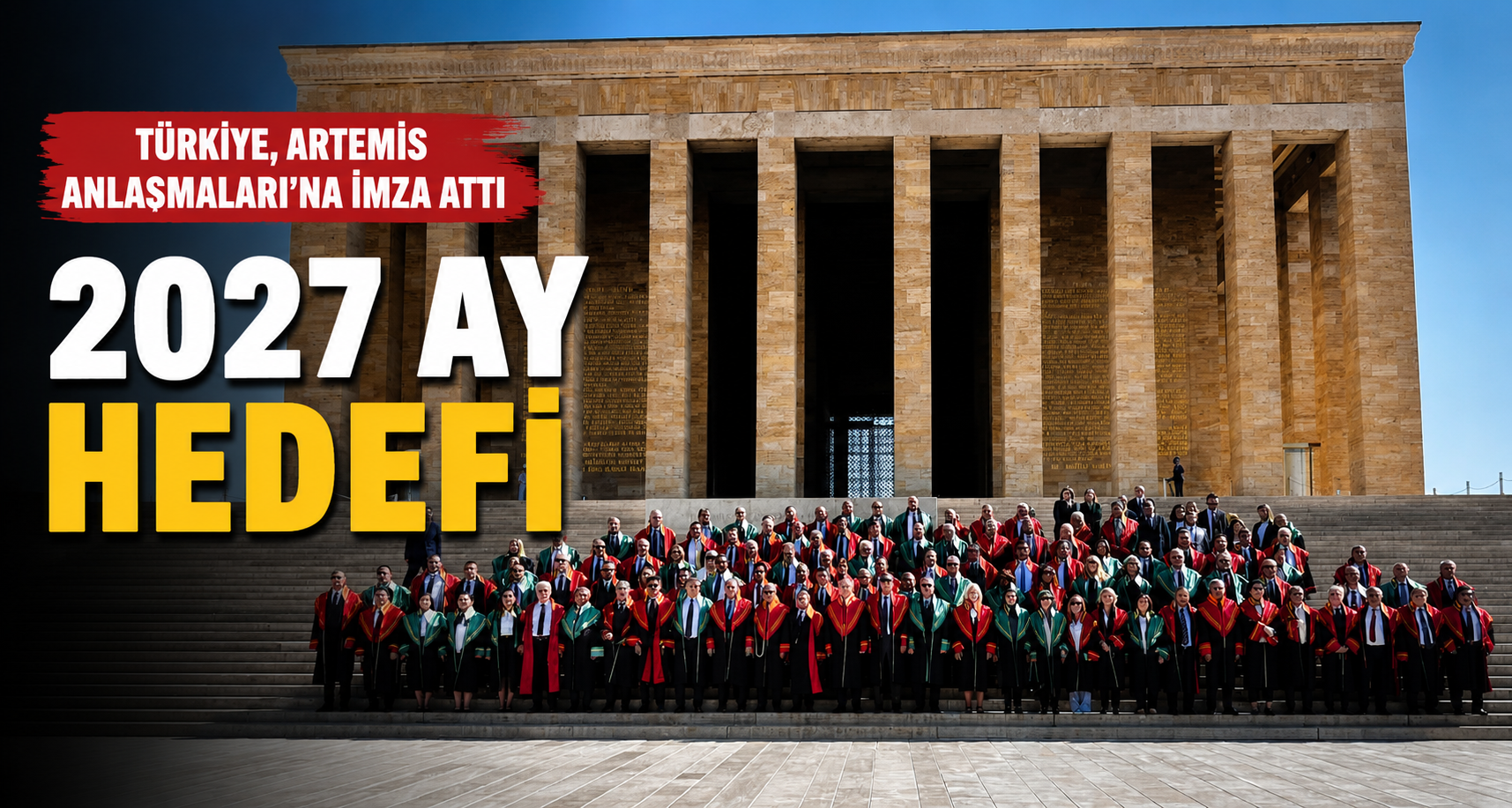 Yargıtay üyeleri, adli yılın açılışı dolayısıyla Anıtkabir’i ziyaret etti