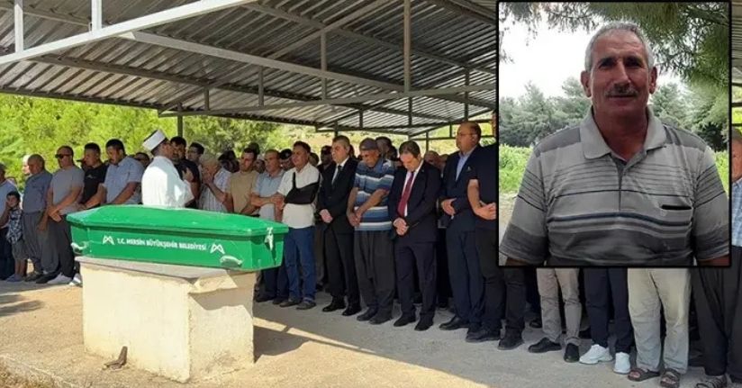 Girne açıklarındaki gemi kazasında hayatını kaybeden kişi, toprağa verildi