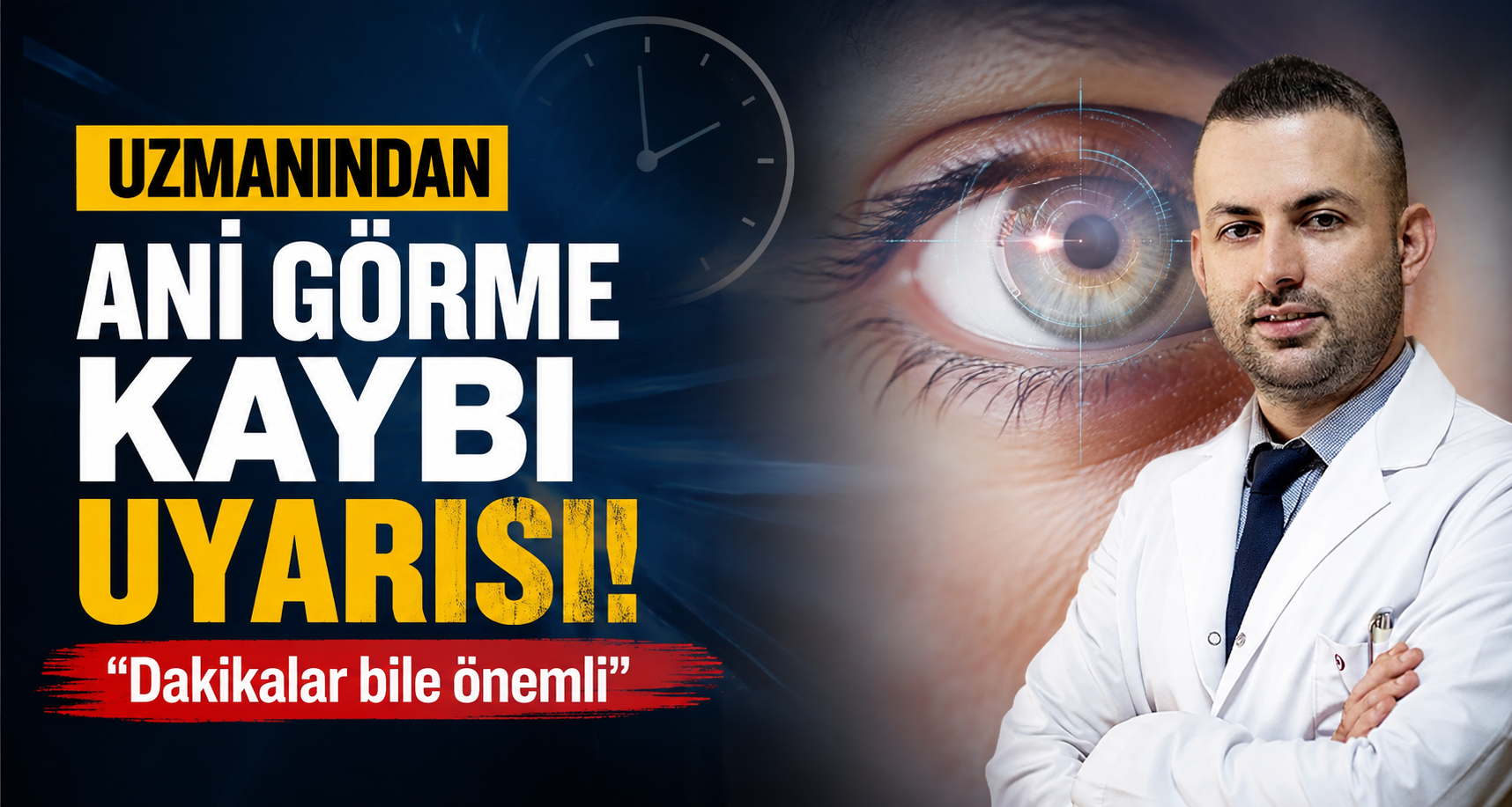 Uzmanından ani görme kaybı uyarısı: 