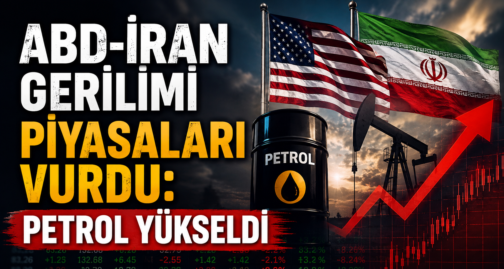 ABD-İran gerilimi piyasaları vurdu: Petrol yükseldi