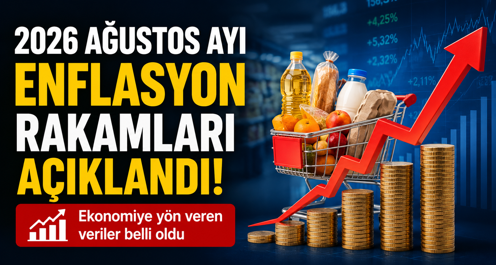 2026 Ağustos Ayı Enflasyon Rakamları Açıklandı